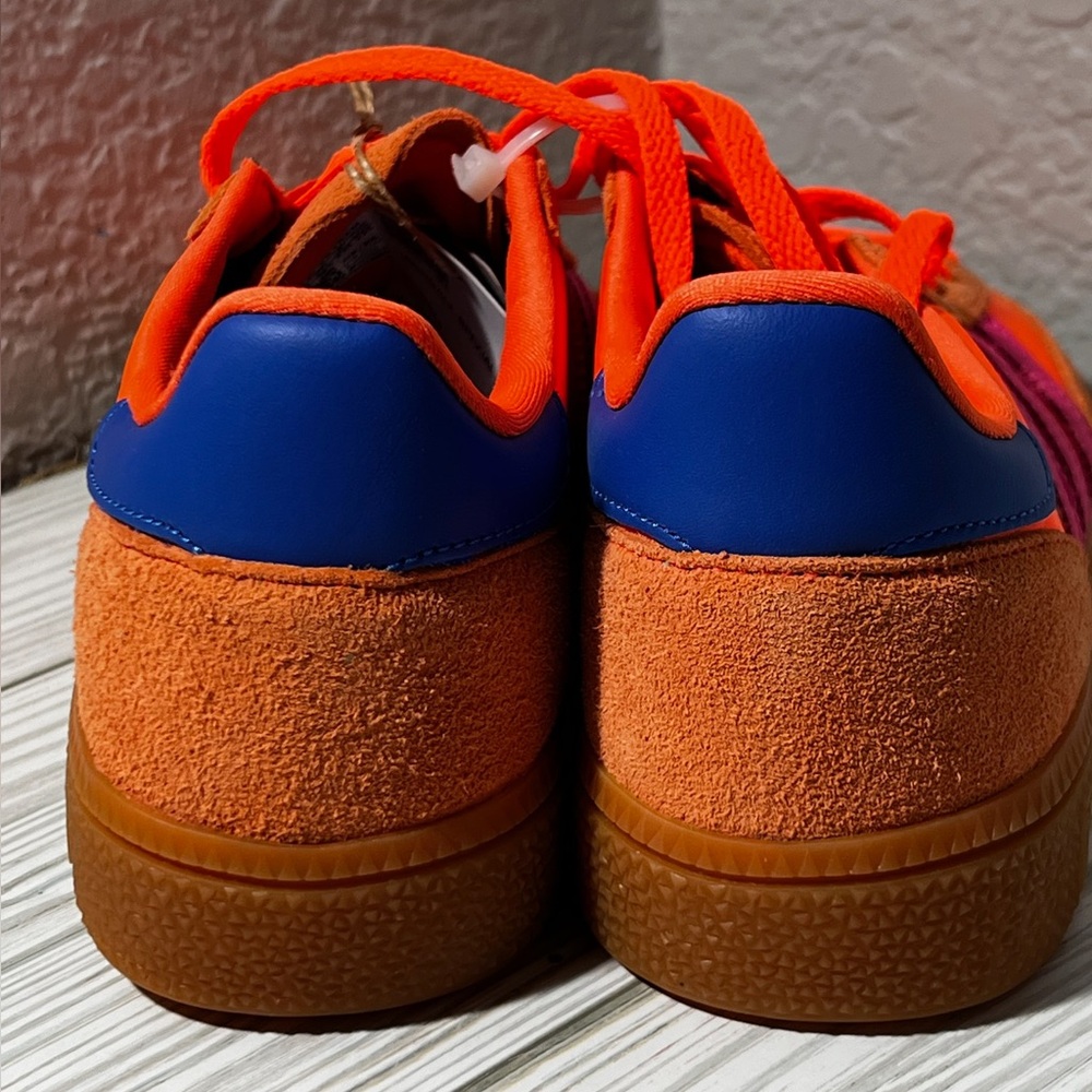 Adidas handball spezial women’s sneaker shoes Orange Pink size 5.5 JH5659 - Picture 5 of 12
